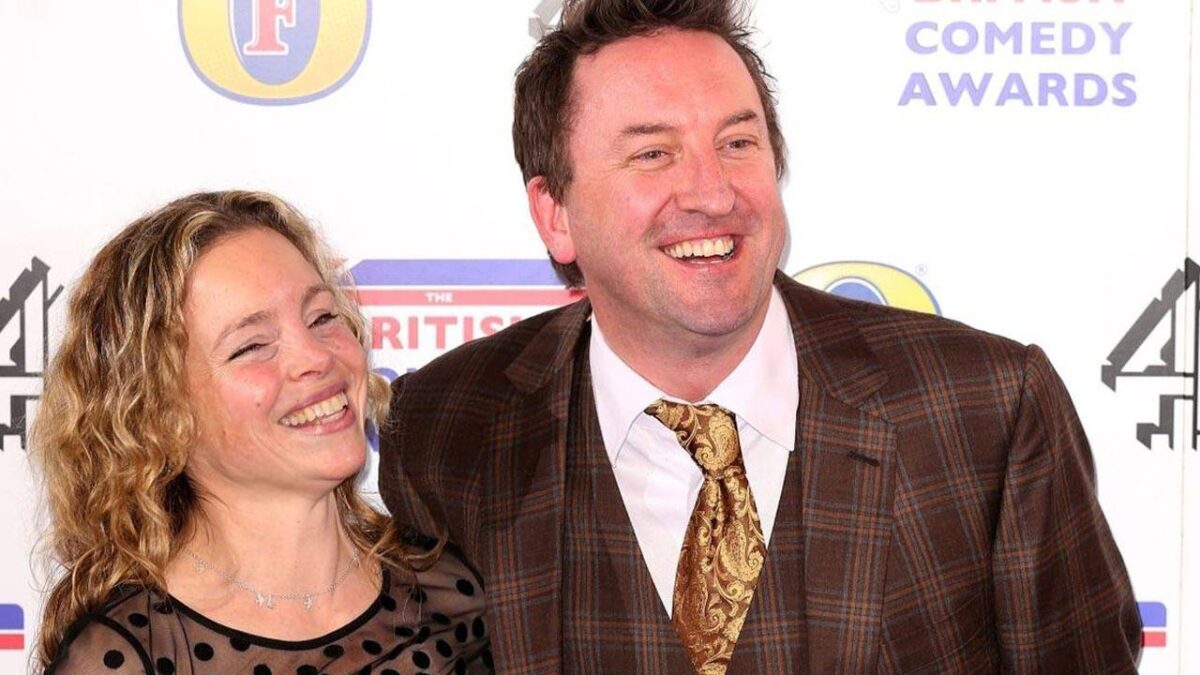 lee mack wife blind